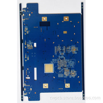 Via holes plugged with solder mask pcb